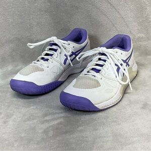 ASICS White / Amethyst Gel-Challenger 13 Athletic Shoes Womens Size 8
